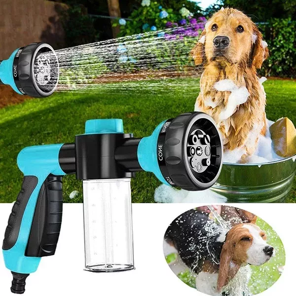pulverizator pentru câini, accesoriu pentru duș câini, accesoriu furtun pentru spălarea câinilor, pulverizator duș pentru câini,