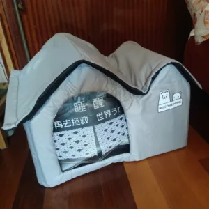 Casă pentru câini cu aer condiționat primită de la clientul A***y