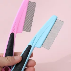 pieptene pentru purici, perie pentru purici, perie pentru căderea părului la câini