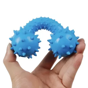 jucărie de mestecat pentru câini, jucărie de cauciuc pentru câini, jucărie scârțâitoare pentru câini, jucărie pentru câini în formă de ganteră