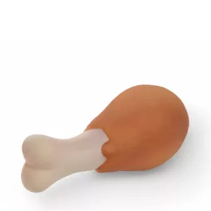 jucărie de ros pentru câini, jucărie scârțâitoare pentru câini, jucărie picior de pui