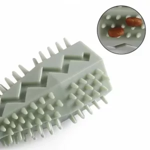 jucărie de ros pentru câini, jucărie pentru dentiție câini, jucărie periuță de dinți pentru câini, jucărie pentru curățarea dinților câinilor