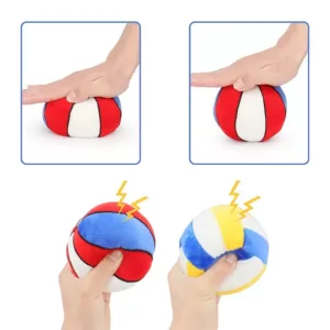 jucărie de câine cu scârțâit, jucărie minge pentru câini, jucărie de fotbal pentru câini