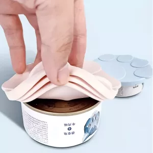 capac pentru conserve de hrană pentru câini, capac din silicon pentru conserve