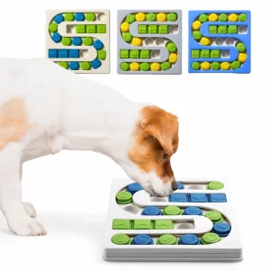 jucărie puzzle pentru câini, hrănitor lent pentru câini