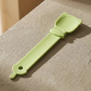 hrănitor cu fâșii pentru pisici, hrănitor cu linguriță prin presare, lingură de hrănire prin presare