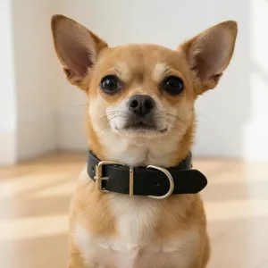 Zgardă ajustabilă reflectorizantă pentru câini