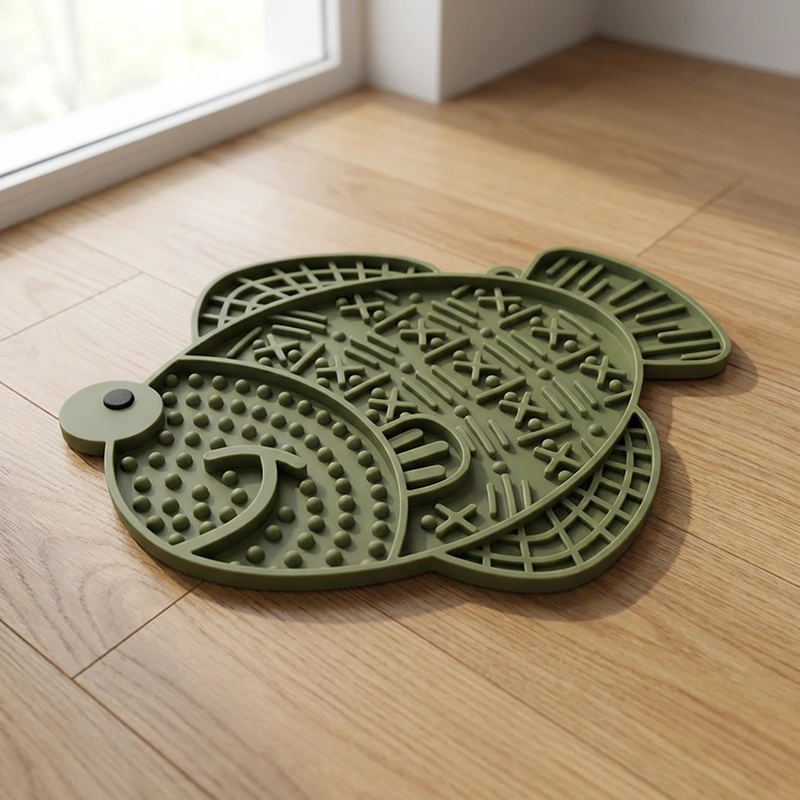 Covoraș de lins pentru câini cu ventuză