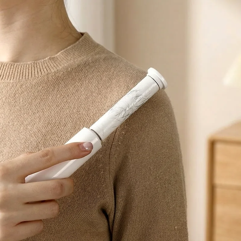 Rola Compactă Pentru Scame și Păr de Câine – Instrument Portabil Pentru Îndepărtarea Părului de Animale